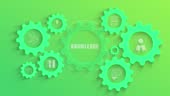 Infographic Knowledge Loopable Animation High-Res Stock Video Footage ...