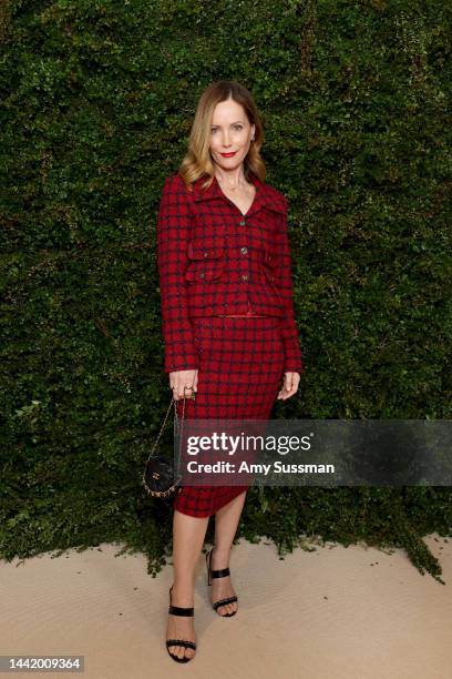 Leslie Mann attends the Academy Women's Luncheon Presented By CHANEL at Academy Museum of Motion Pictures on November 16, 2022 in Los Angeles,...