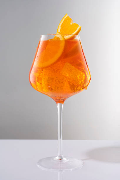 spritz - orange cocktail stock pictures, royalty-free photos & images