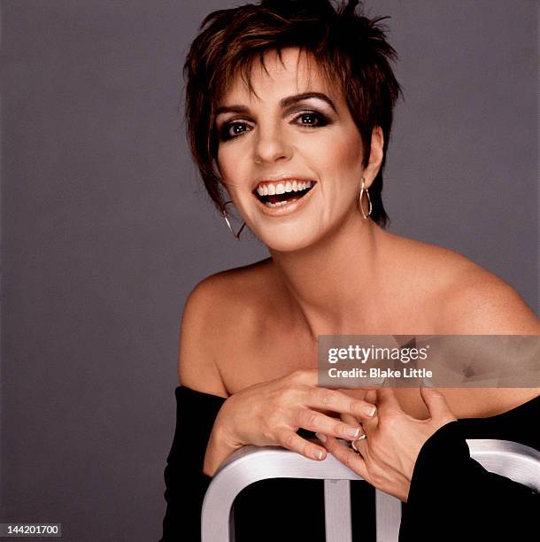 Singer Liza Minnelli photographed in 2000 in Los Angeles, California.