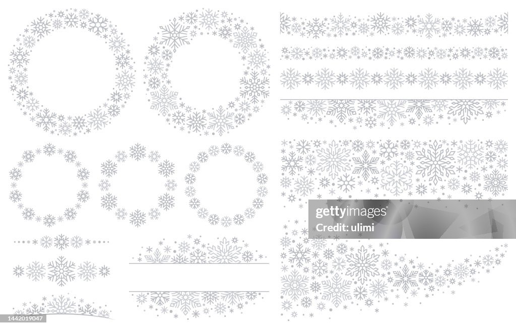 Snowflakes High-Res Vector Graphic - Getty Images