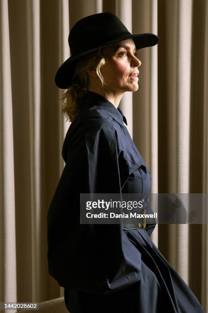 Actress Nina Hoss is photographed for Los Angeles Times on October 7, 2022 in Los Angeles, California. PUBLISHED IMAGE. CREDIT MUST READ: Dania...