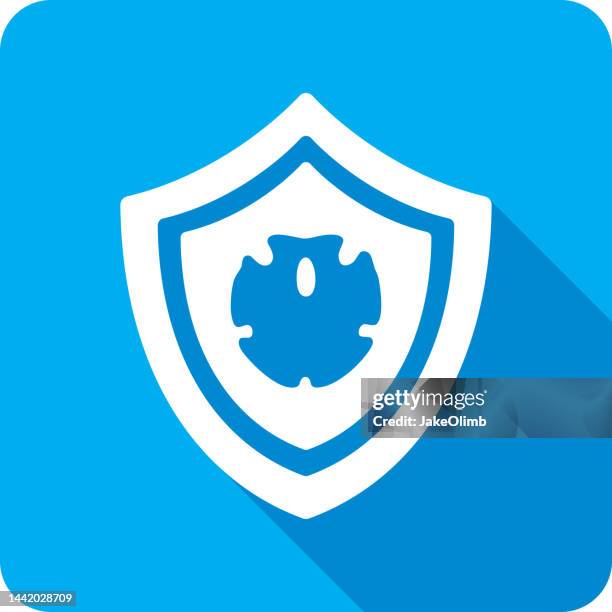 shield sand dollar icon silhouette 1 - water pool stock illustrations