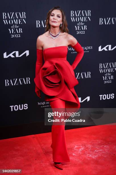 Mar Flores attends the Harper's Bazaar "Women Of The Year" Awards 2022 at Cines Callao on November 16, 2022 in Madrid, Spain.