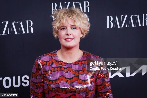Tania Llasera attends the Harper's Bazaar "Women Of The Year" Awards 2022 at Cines Callao on November 16, 2022 in Madrid, Spain.