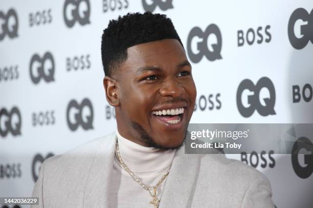 John Boyega attends the GQ Men Of The Year Awards 2022 on November 16, 2022 in London, England.