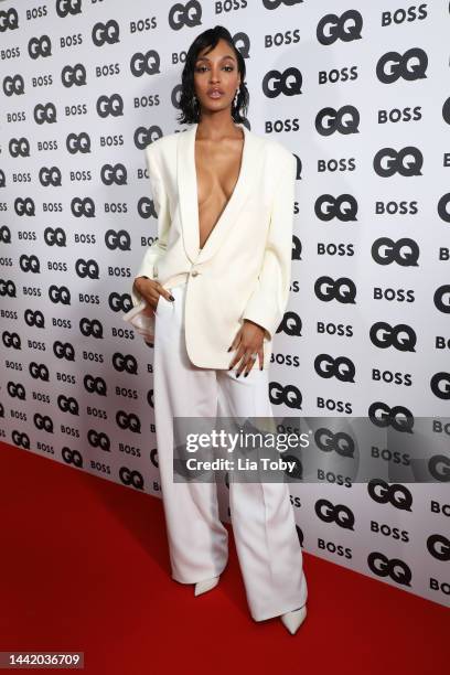 Jourdan Dunn attends the GQ Men Of The Year Awards 2022 on November 16, 2022 in London, England.