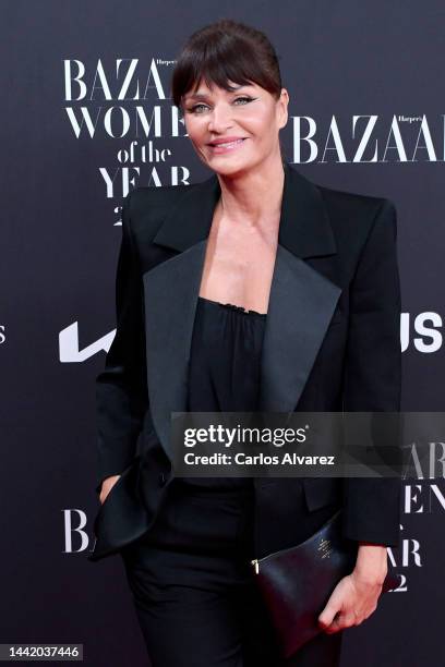 Model Helena Christensenattends the Harper's Bazaar "Women Of The Year" awards 2022 at the Callao cinema on November 16, 2022 in Madrid, Spain.