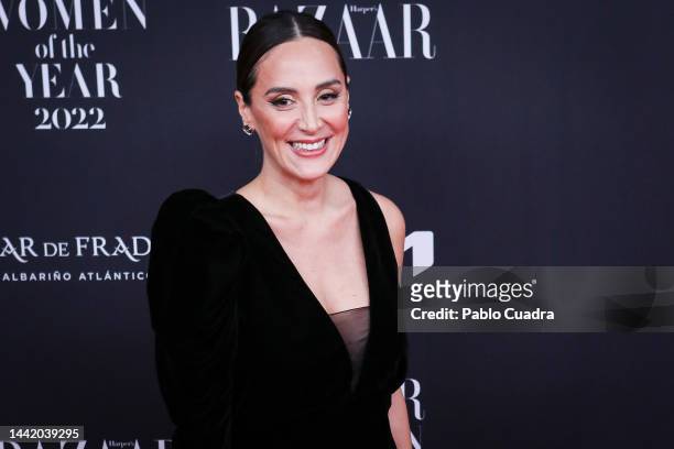 Tamara Falco attends the Harper's Bazaar "Women Of The Year" Awards 2022 at Cines Callao on November 16, 2022 in Madrid, Spain.