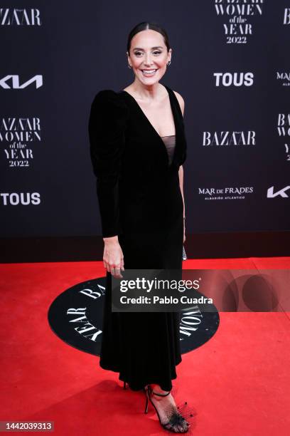 Tamara Falco attends the Harper's Bazaar "Women Of The Year" Awards 2022 at Cines Callao on November 16, 2022 in Madrid, Spain.