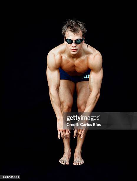 Model, Actor, and Athlete Rusty Joiner is photographed for Madison Magazine on March 2, 2001 in Los Angeles, California.