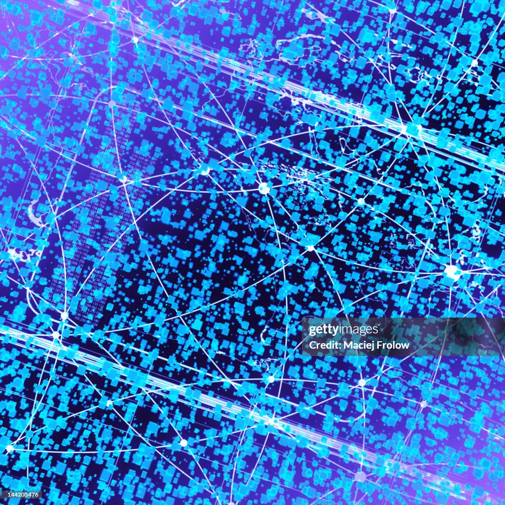 Digital Abstract Blue Blue Abstract Digital Background High-Res Vector Graphic - Getty Images