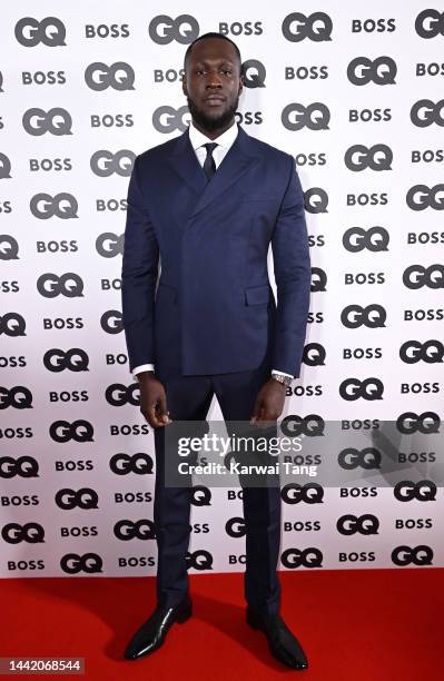 Stormzyattends the GQ Men Of The Year Awards 2022 at Mandarin Oriental Hyde Park on November 16, 2022 in London, England.