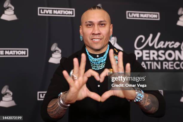 Taboo of Black Eyed Peas attends The Latin Recording Academy's 2022 Person of the Year Gala honoring Marco Antonio Solis at Michelob ULTRA Arena on...