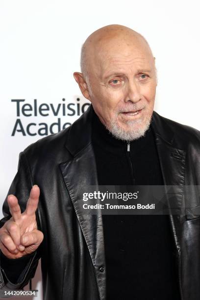 Hector Elizondo attends The Television Academy's 26th Hall Of Fame Induction Ceremony at Saban Media Center on November 16, 2022 in North Hollywood,...