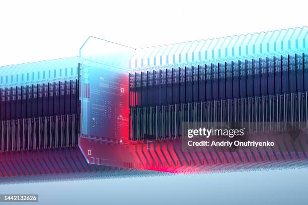 data server disks. - software technology stockfoto's en -beelden