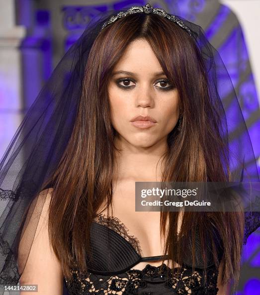 Jenna Ortega attends the World Premiere Of Netflix's "Wednesday" at