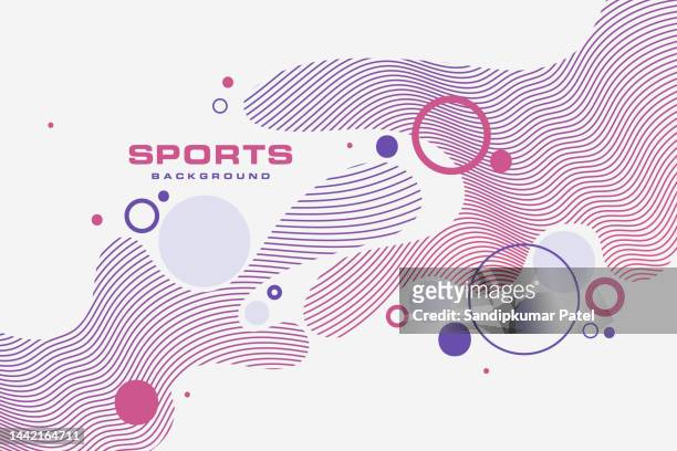 colored poster for sports. illustration suitable for design - sports stock illustrations