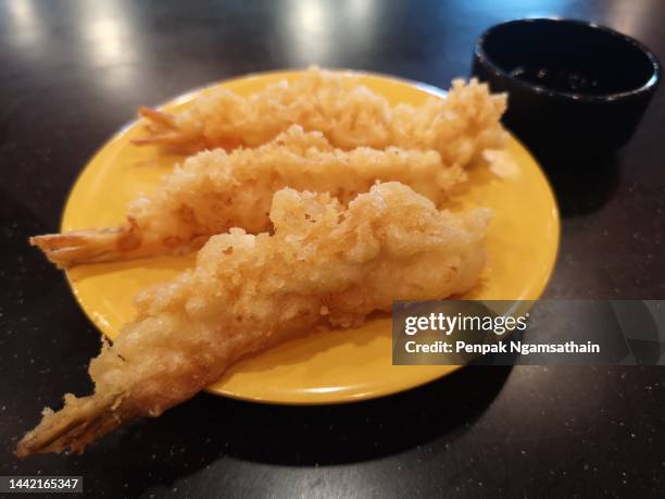 tempura shrimp - tempura stock pictures, royalty-free photos & images