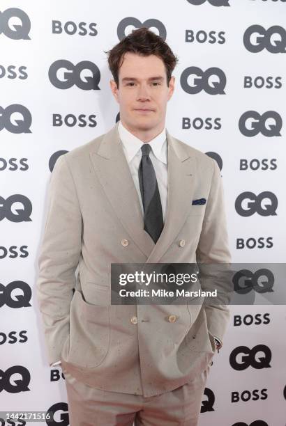 Connor Swindells attends the GQ Men Of The Year Awards 2022 on November 16, 2022 in London, England.