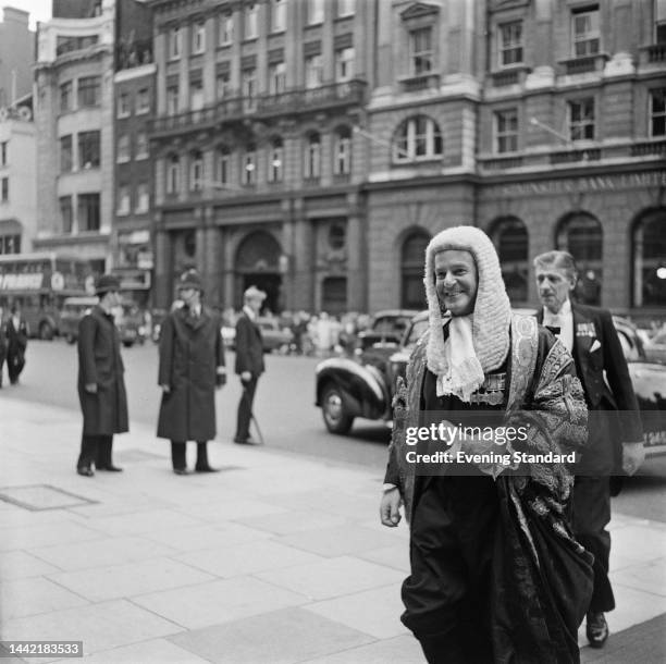 Former Conservative politician Jack Simon outside the Royal Courts of Justice in London after giving up his political career and becoming a High...