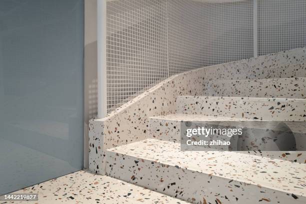 stairs - terrazzo ストックフォトと画像