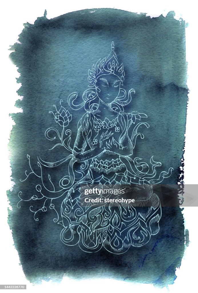 Subdue Images Subdued Buddha High-Res Vector Graphic - Getty Images