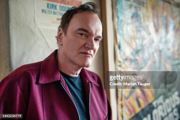 Filmmaker Quentin Tarantino is photographed for Los Angeles Times on October 31, 2022 in Los Angeles, California. PUBLISHED IMAGE. CREDIT MUST READ:...