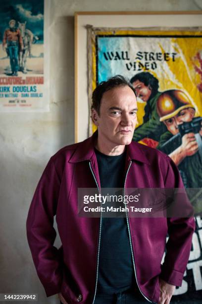 Filmmaker Quentin Tarantino is photographed for Los Angeles Times on October 31, 2022 in Los Angeles, California. PUBLISHED IMAGE. CREDIT MUST READ:...