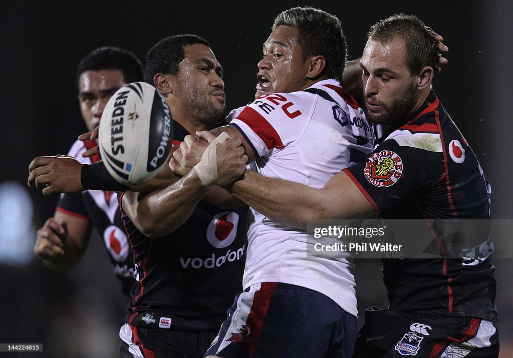 NRL Rd 10 - Warriors v Roosters