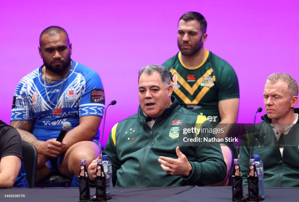 Rugby League World Cup Final Press Conference