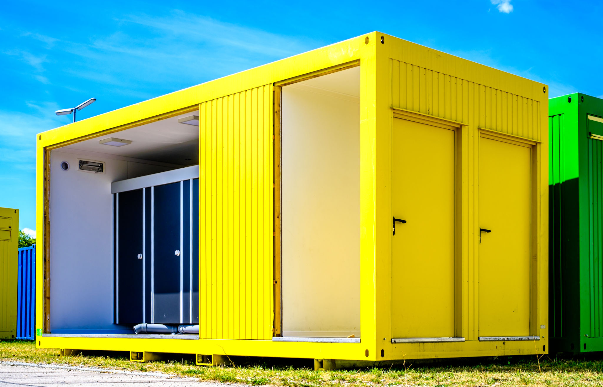 interior of container home