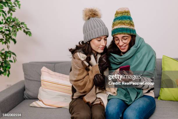 have you seen this before? - couple shivering stock pictures, royalty-free photos & images