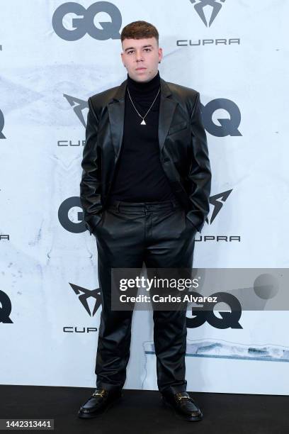 Quevedo attends the "GQ Men Of The Year" awards 2022 at the Palace Hotel on November 17, 2022 in Madrid, Spain.