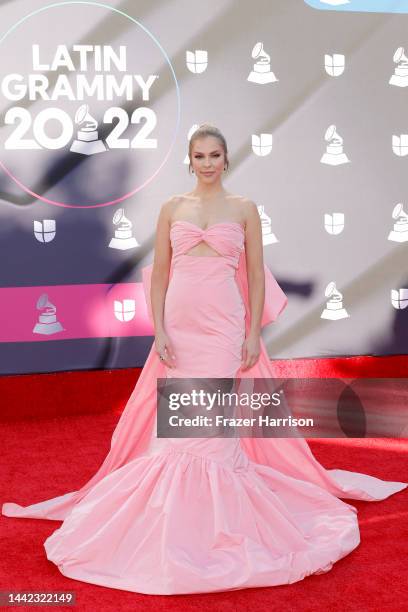 Daniela Di Giacomo attends the 23rd Annual Latin GRAMMY Awards at Michelob ULTRA Arena on November 17, 2022 in Las Vegas, Nevada.