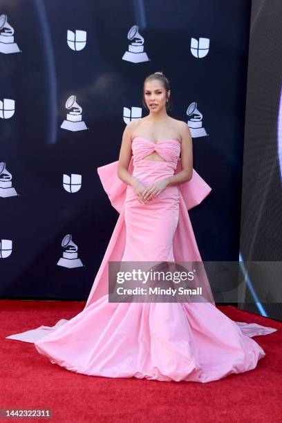 Daniela Di Giacomo attends the 23rd Annual Latin GRAMMY Awards at Michelob ULTRA Arena on November 17, 2022 in Las Vegas, Nevada.