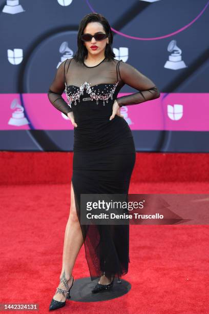 Attends The 23rd Annual Latin Grammy Awards at Michelob ULTRA Arena on November 17, 2022 in Las Vegas, Nevada.