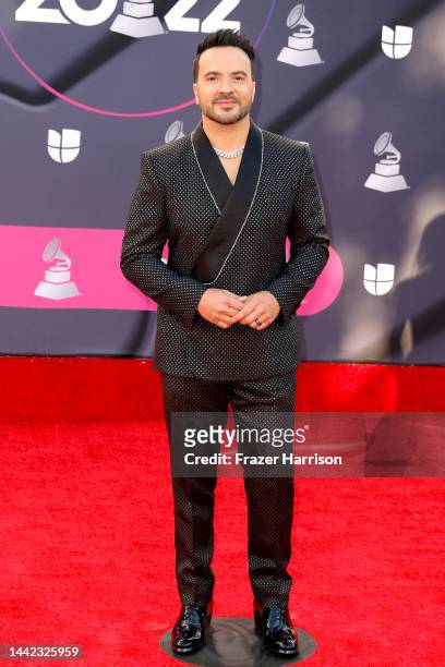 Luis Fonsi attends the 23rd Annual Latin GRAMMY Awards at Michelob ULTRA Arena on November 17, 2022 in Las Vegas, Nevada.