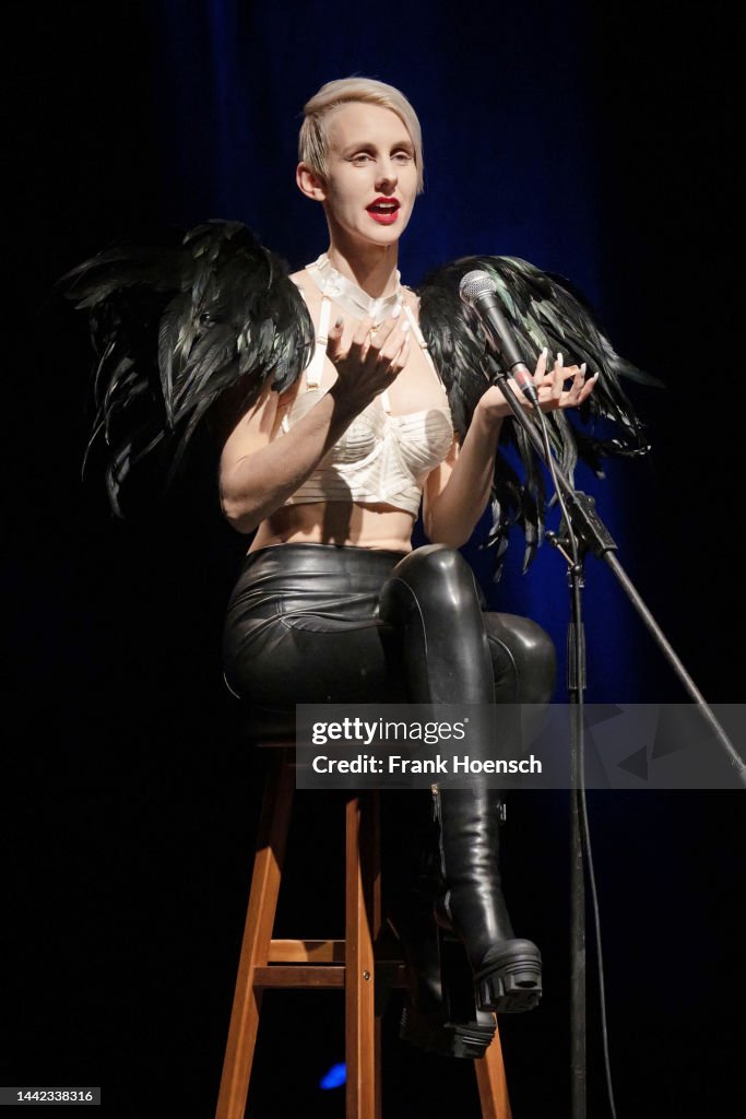 Austrian Poetry Slammer And Cabaret Artist Lisa Eckhart Performs Live austrian-poetry-slammer-and-cabaret-artist-lisa-eckhart-performs-live