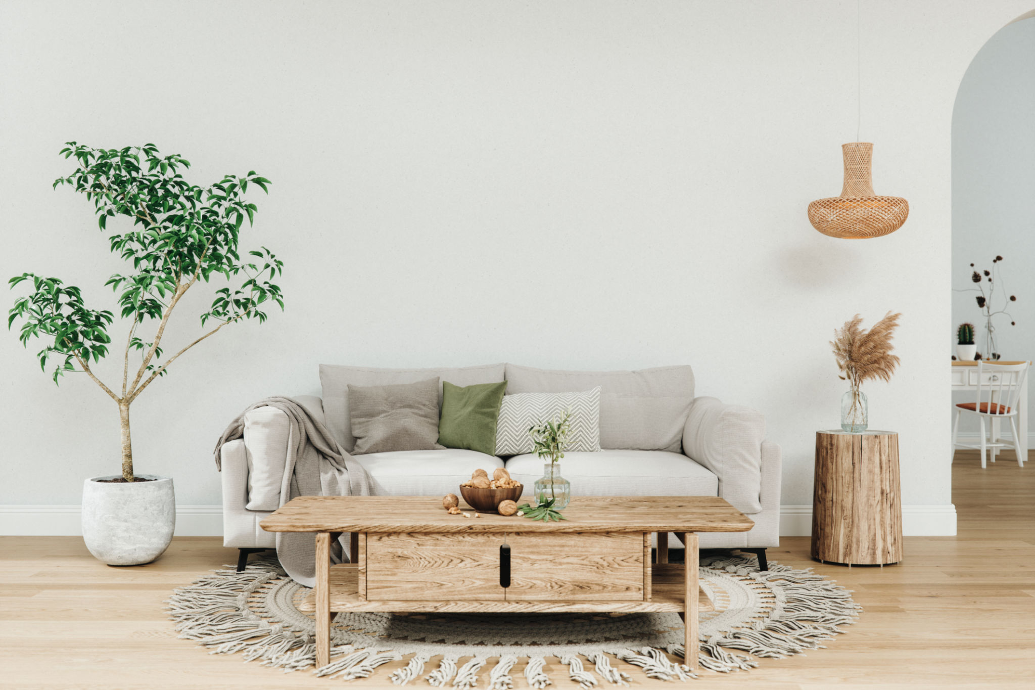 earthy neutral room