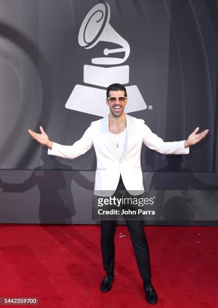 Miguel Ángel Muñoz attends The 23rd Annual Latin Grammy Awards at Michelob ULTRA Arena on November 17, 2022 in Las Vegas, Nevada.