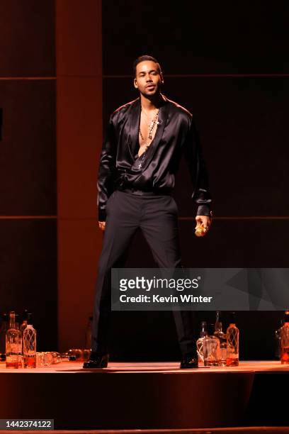 Romeo Santos performs onstage during The 23rd Annual Latin Grammy Awards at Michelob ULTRA Arena on November 17, 2022 in Las Vegas, Nevada.