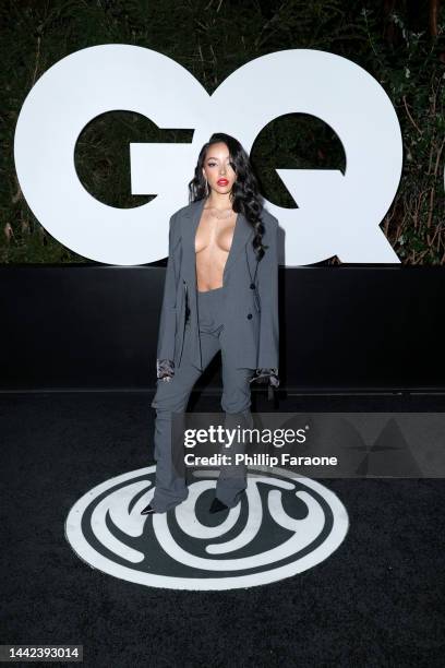 Tinashe attends the GQ Men of the Year Party 2022 at The West Hollywood EDITION on November 17, 2022 in West Hollywood, California.