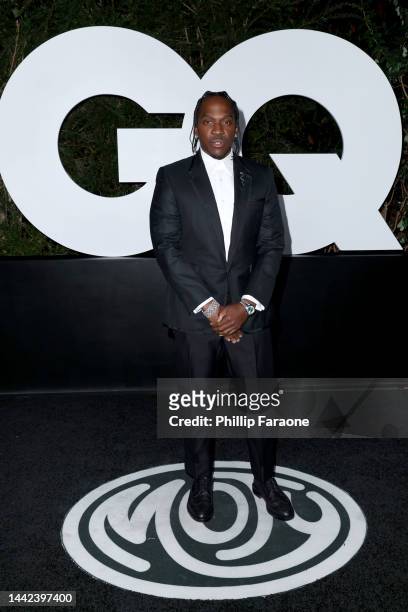 Pusha T attends the GQ Men of the Year Party 2022 at The West Hollywood EDITION on November 17, 2022 in West Hollywood, California.