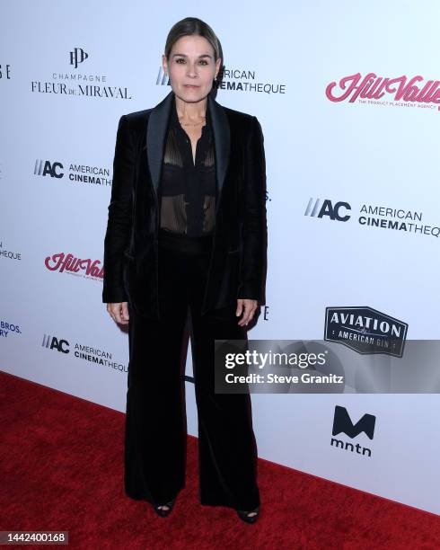 Cat Cora arrives at the 36th Annual American Cinematheque Award Ceremony Honoring Ryan Reynolds at The Beverly Hilton on November 17, 2022 in Beverly...