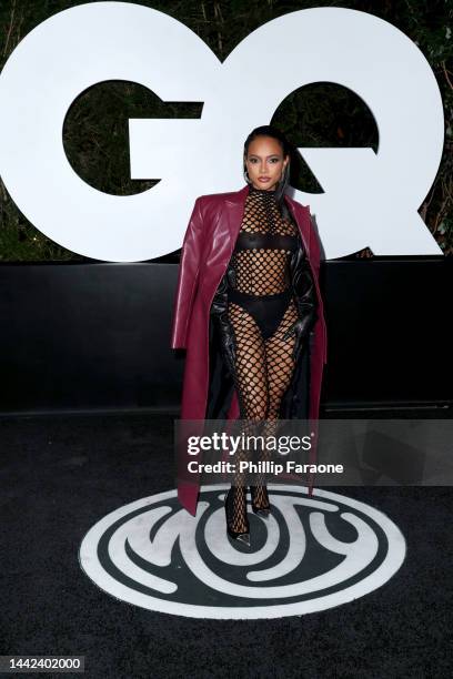 Karrueche Tran attends the GQ Men of the Year Party 2022 at The West Hollywood EDITION on November 17, 2022 in West Hollywood, California.