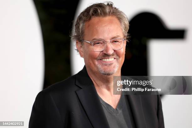 Matthew Perry attends the GQ Men of the Year Party 2022 at The West Hollywood EDITION on November 17, 2022 in West Hollywood, California.