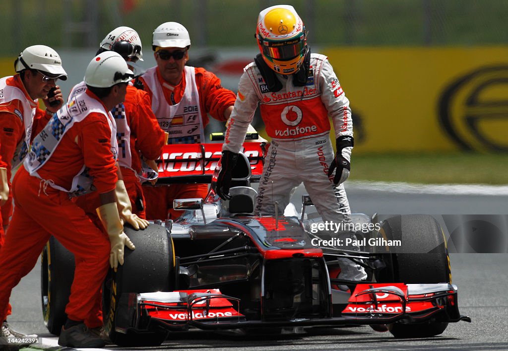 Spanish F1 Grand Prix - Qualifying