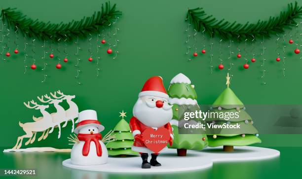 creative christmas c4d format - garnish stock illustrations