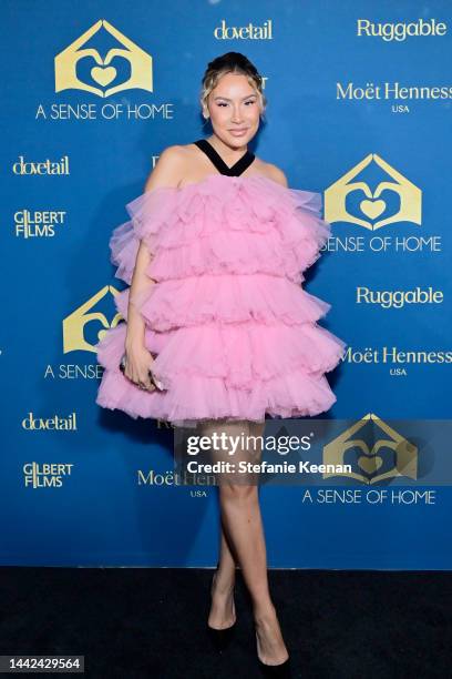 Desi Perkins attends the A Sense of Home 2022 Gala at Private Residence on November 17, 2022 in Beverly Hills, California.